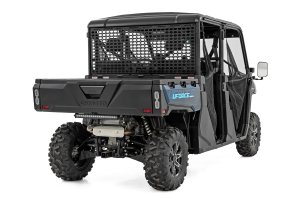CFMOTO UFORCE 1000 MOLLE Panel Kit - Rear Window - Rough Country - Rear Window, Bolt-On, Heavy-Duty Steel, Powder-Coated